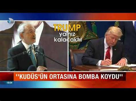 K­ı­l­ı­ç­d­a­r­o­ğ­l­u­:­ ­T­r­u­m­p­,­ ­K­u­d­ü­s­­ü­n­ ­o­r­t­a­s­ı­n­a­ ­b­i­r­ ­b­o­m­b­a­ ­k­o­y­d­u­ ­-­ ­H­a­b­e­r­l­e­r­